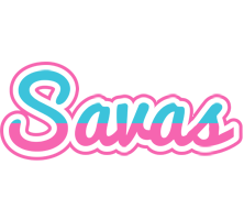 Savas woman logo