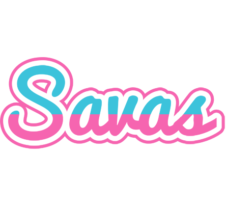 Savas woman logo