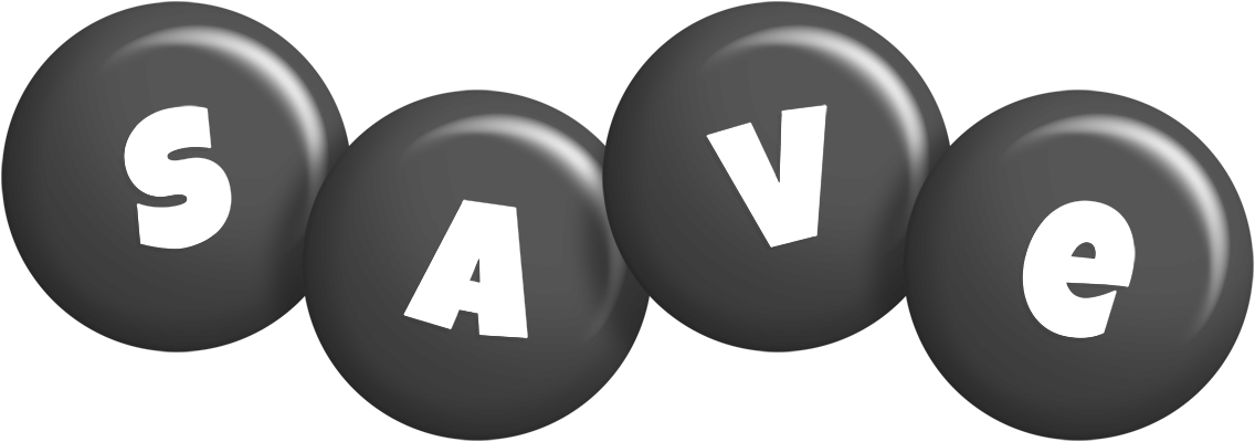 Save candy-black logo