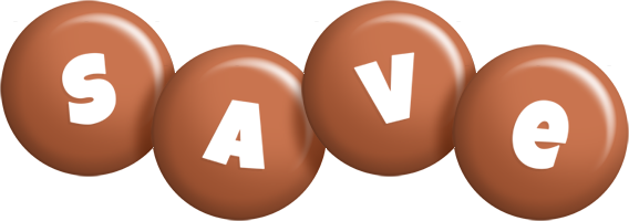 Save candy-brown logo