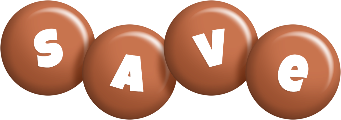 Save candy-brown logo