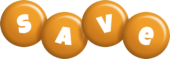 Save candy-orange logo