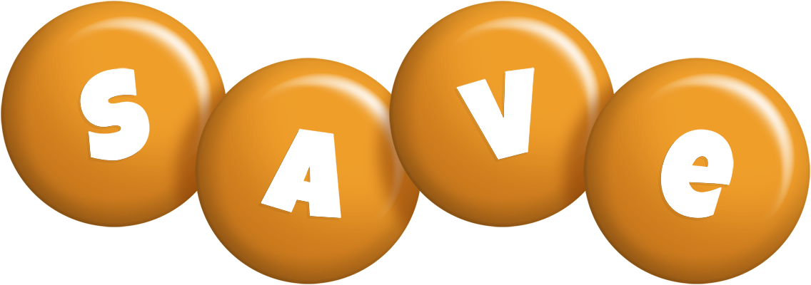 Save candy-orange logo