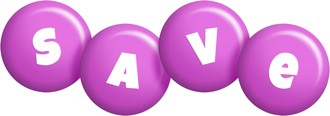 Save candy-purple logo