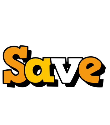 Save cartoon logo