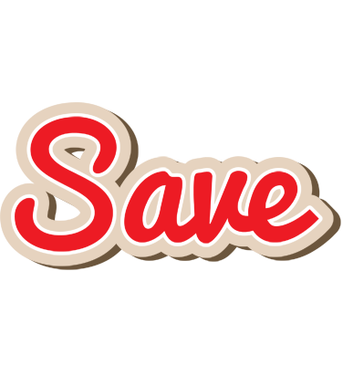 Save chocolate logo
