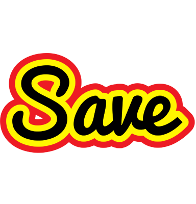 Save flaming logo