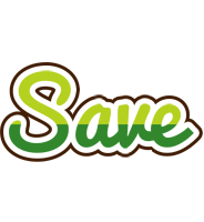Save golfing logo