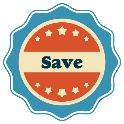 Save labels logo