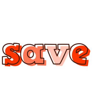 Save paint logo
