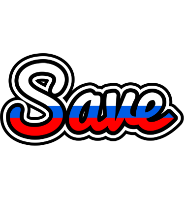 Save russia logo