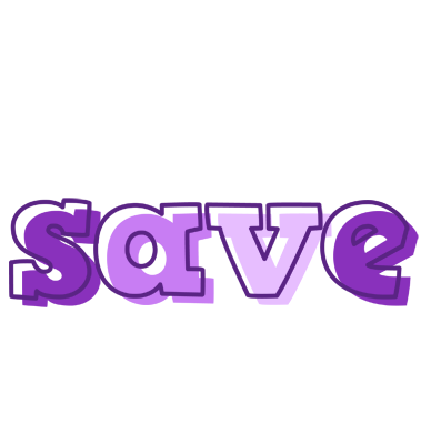 Save sensual logo