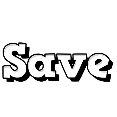 Save snowing logo