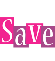 Save whine logo