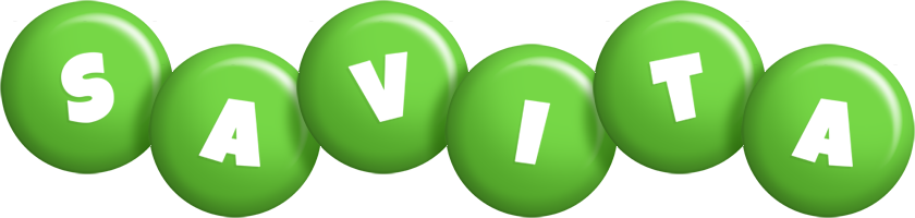 Savita candy-green logo
