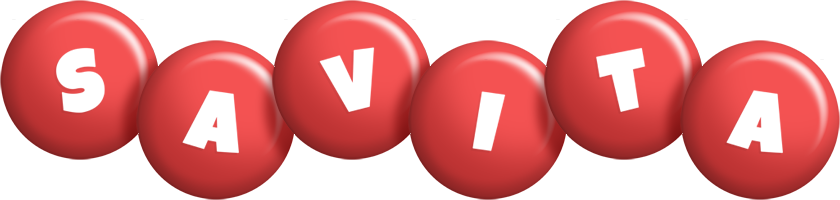Savita candy-red logo