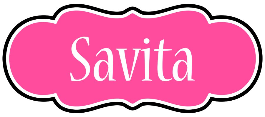 Savita invitation logo