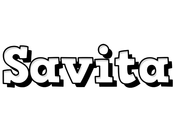 Savita snowing logo