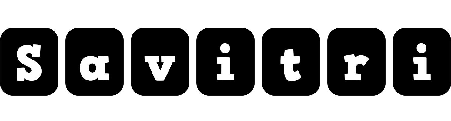 Savitri box logo