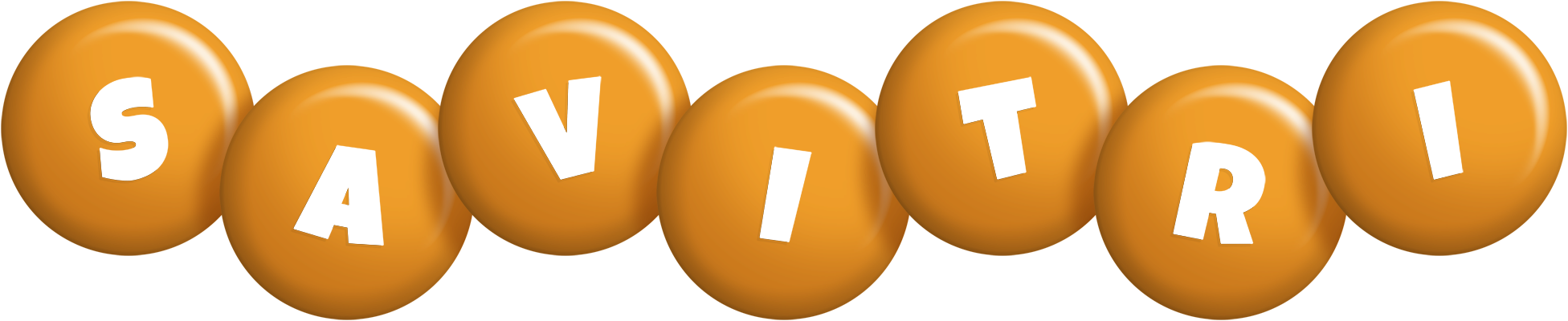Savitri candy-orange logo