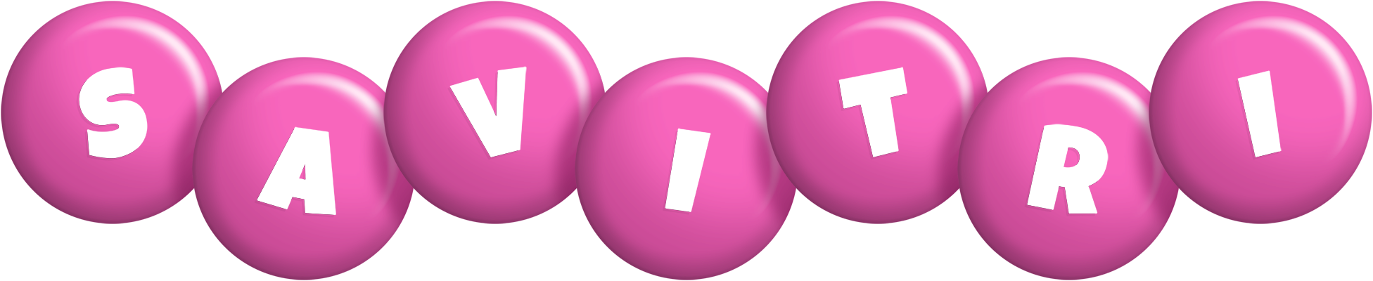 Savitri candy-pink logo