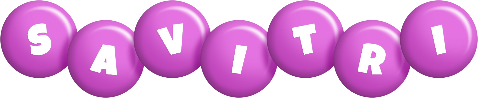 Savitri candy-purple logo