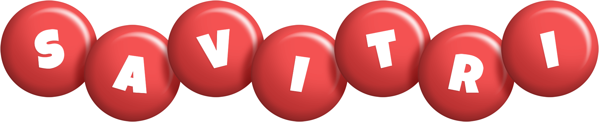 Savitri candy-red logo