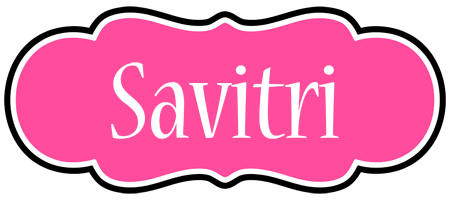 Savitri invitation logo