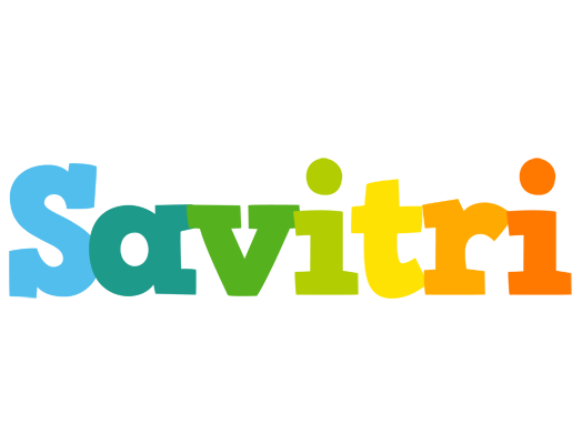Savitri rainbows logo