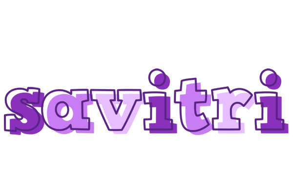 Savitri sensual logo