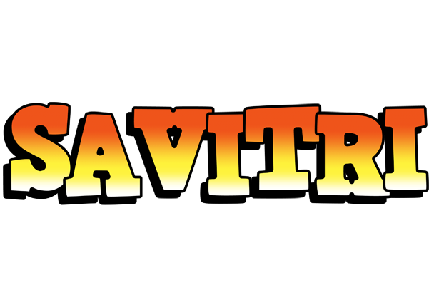 Savitri sunset logo