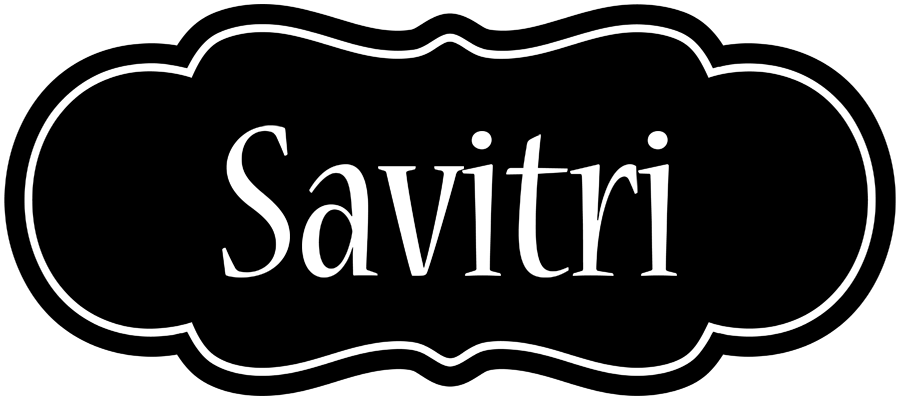 Savitri welcome logo