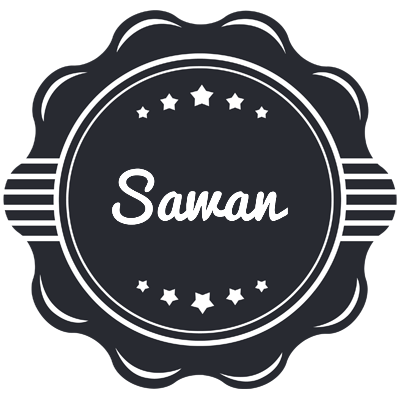 Sawan badge logo