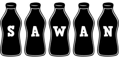 Sawan bottle logo