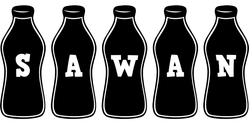Sawan bottle logo
