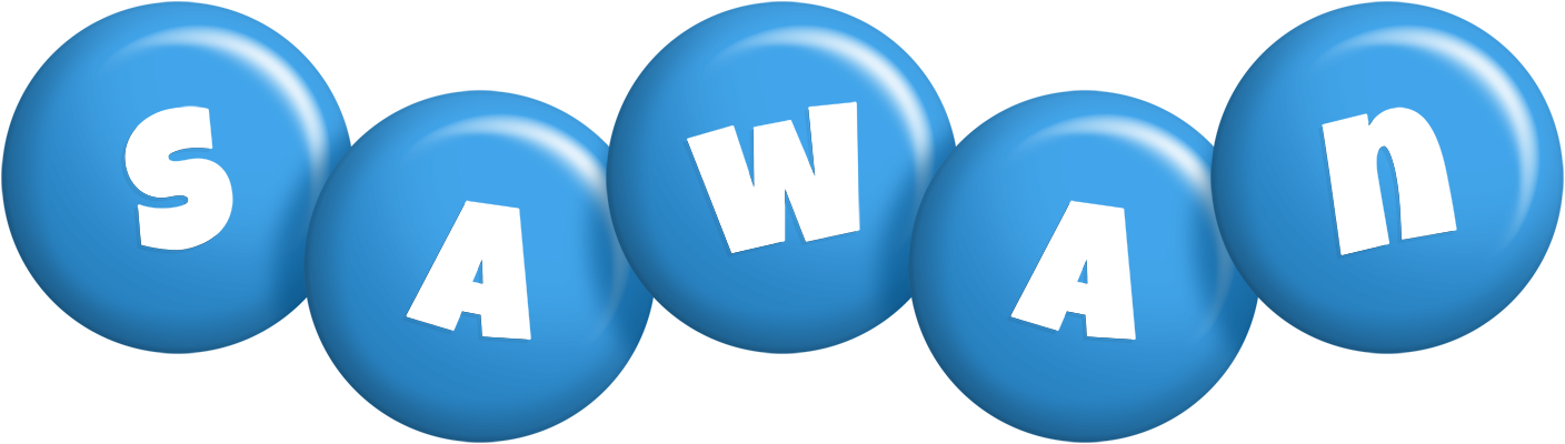 Sawan candy-blue logo