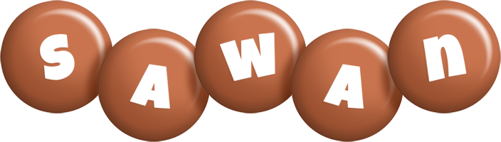 Sawan candy-brown logo