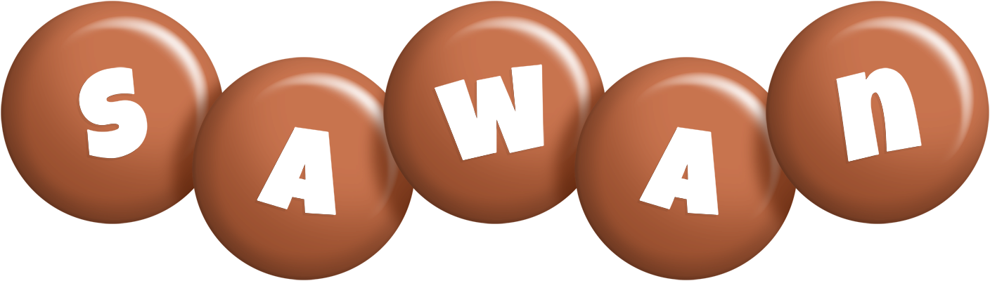 Sawan candy-brown logo