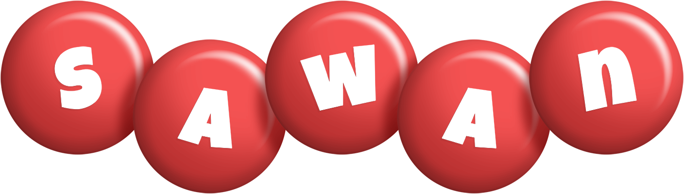 Sawan candy-red logo