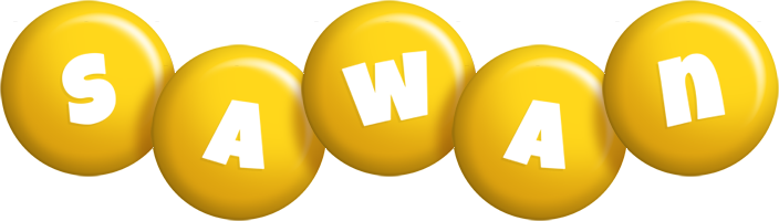 Sawan candy-yellow logo
