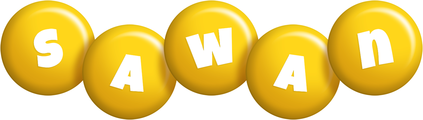 Sawan candy-yellow logo