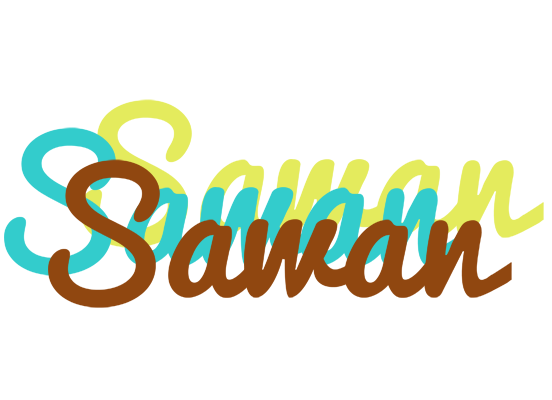 Sawan cupcake logo