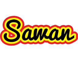 Sawan flaming logo