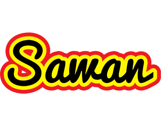Sawan flaming logo
