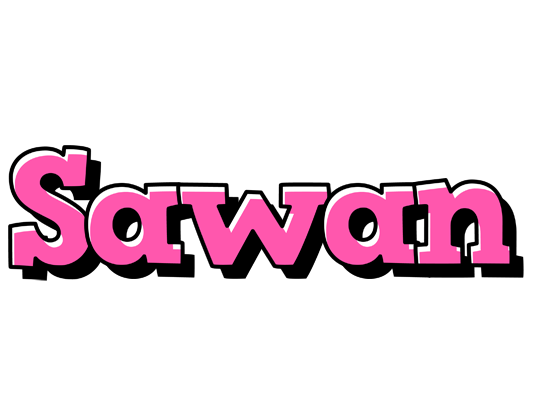 Sawan girlish logo