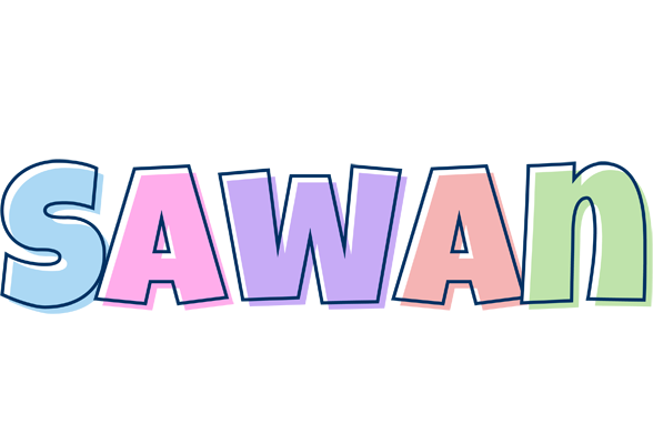 Sawan pastel logo
