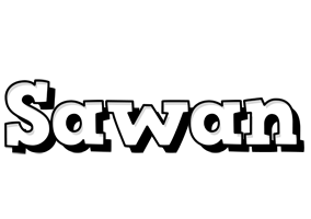 Sawan snowing logo