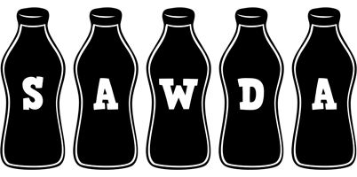 Sawda bottle logo