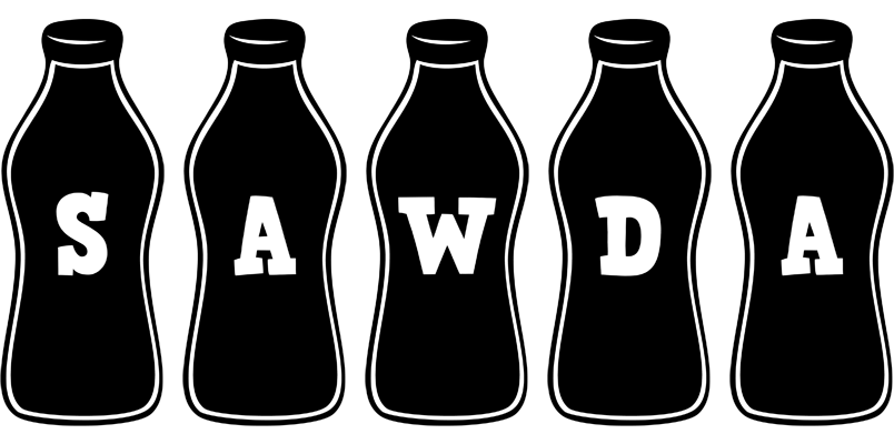 Sawda bottle logo