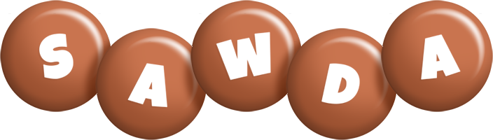 Sawda candy-brown logo